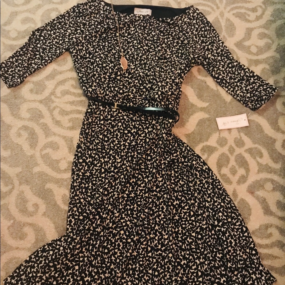Jessica H belted Dress - New with tags.